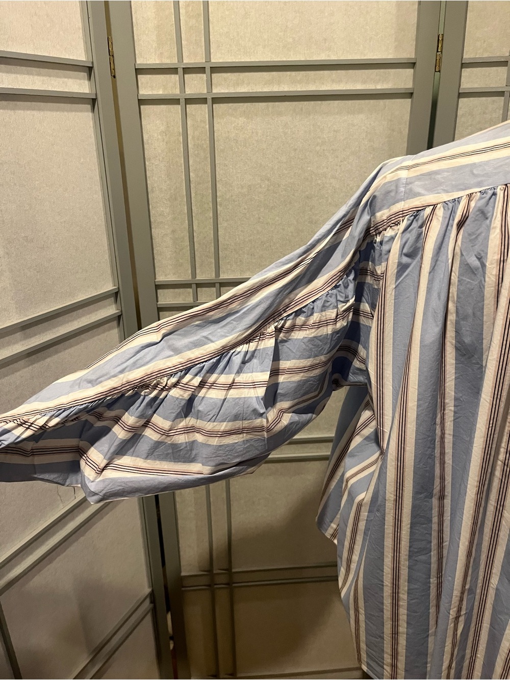 Anthropologie Maje “Lavia” Oversize Ruffle-Collar Blouse Size Fr 1 Small - Picture 7 of 12